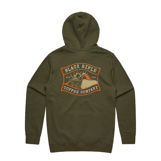 Elk Badge Pullover Hoodie