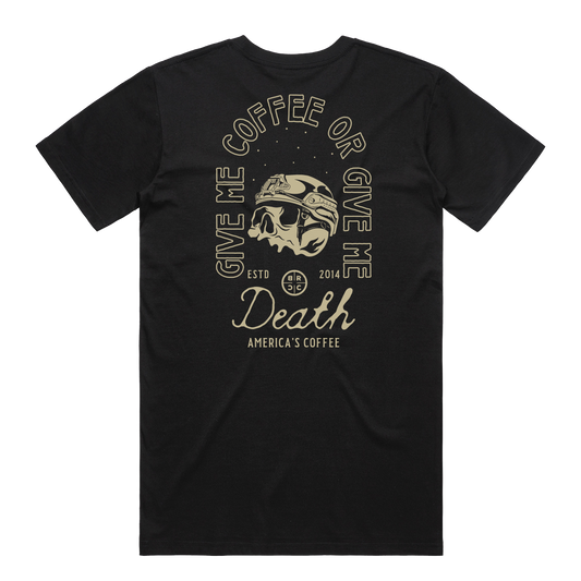 Death by Caffeine T-Shirt 2.0