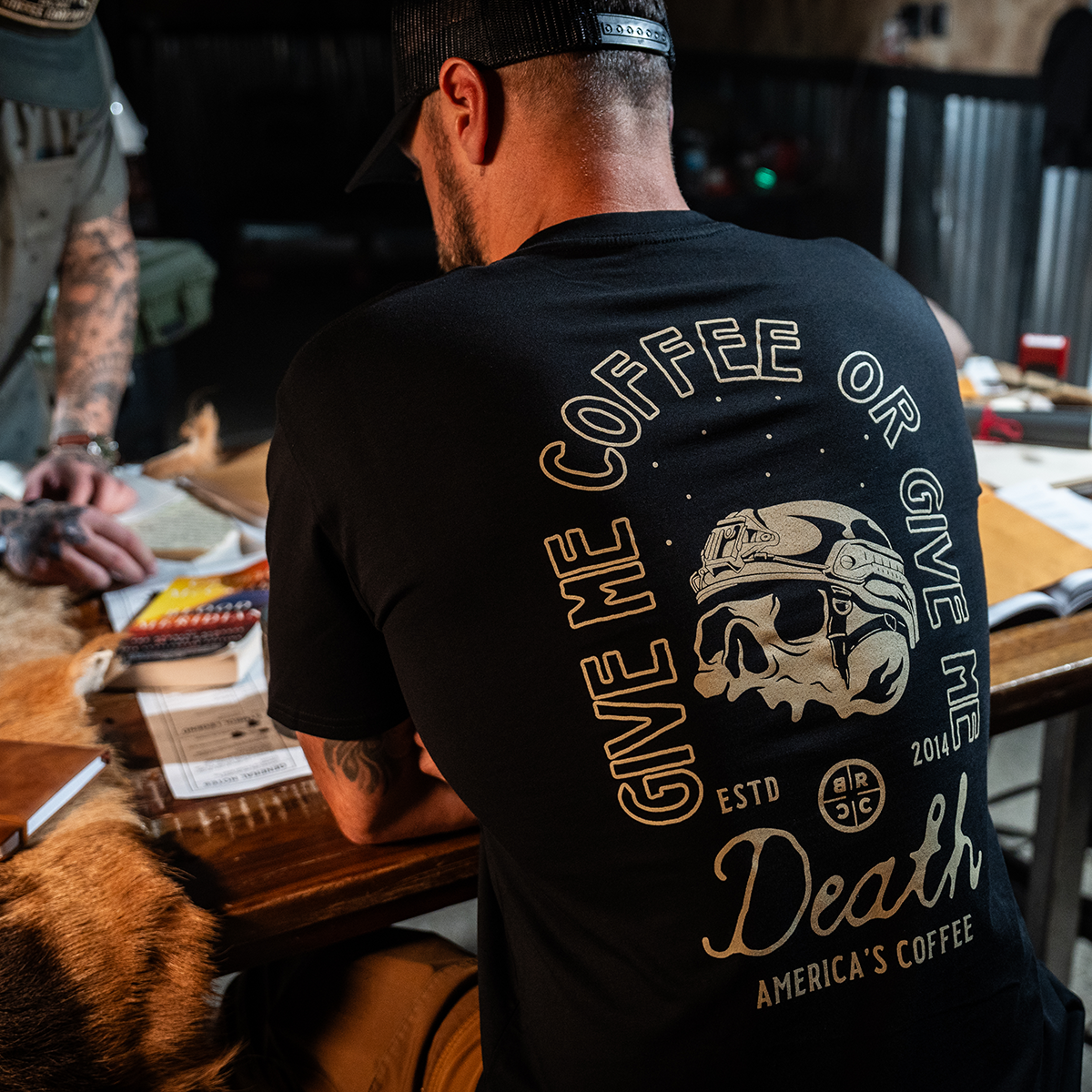 Death by Caffeine T-Shirt 2.0