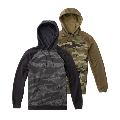 Grenade Color Block Pullover Hoodie