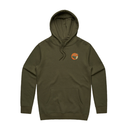 Elk Badge Pullover Hoodie