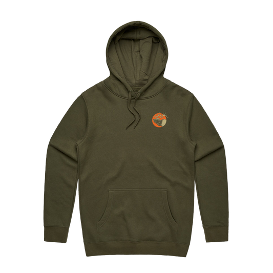 Elk Badge Pullover Hoodie