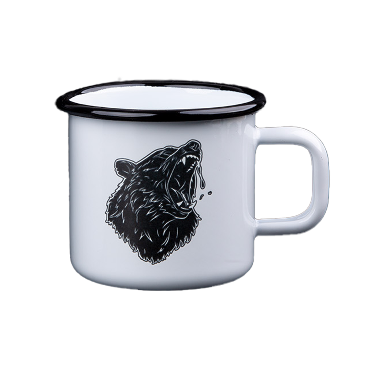 Grizzly Enamel Mug