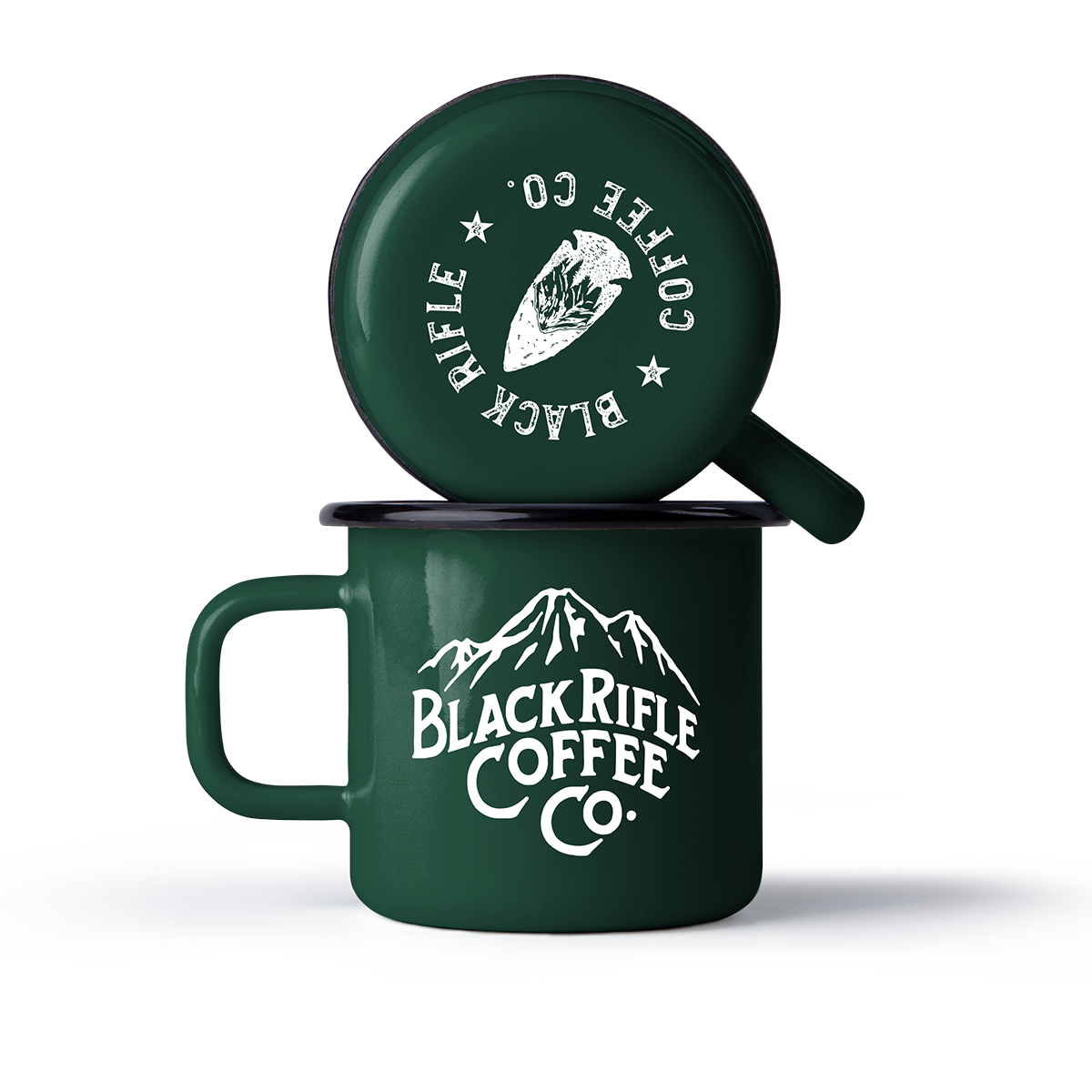 Mountain Enamel Mug