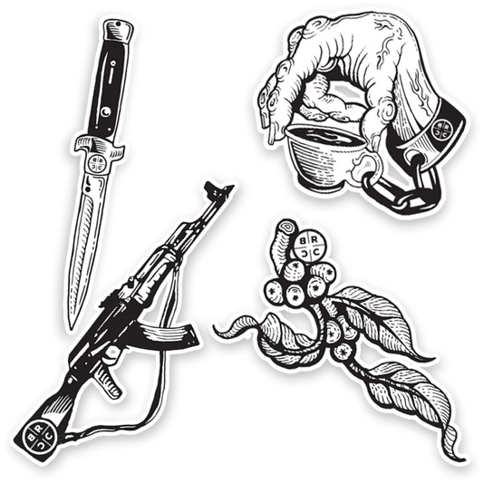 Bad Moon x BRCC Sticker Pack 66